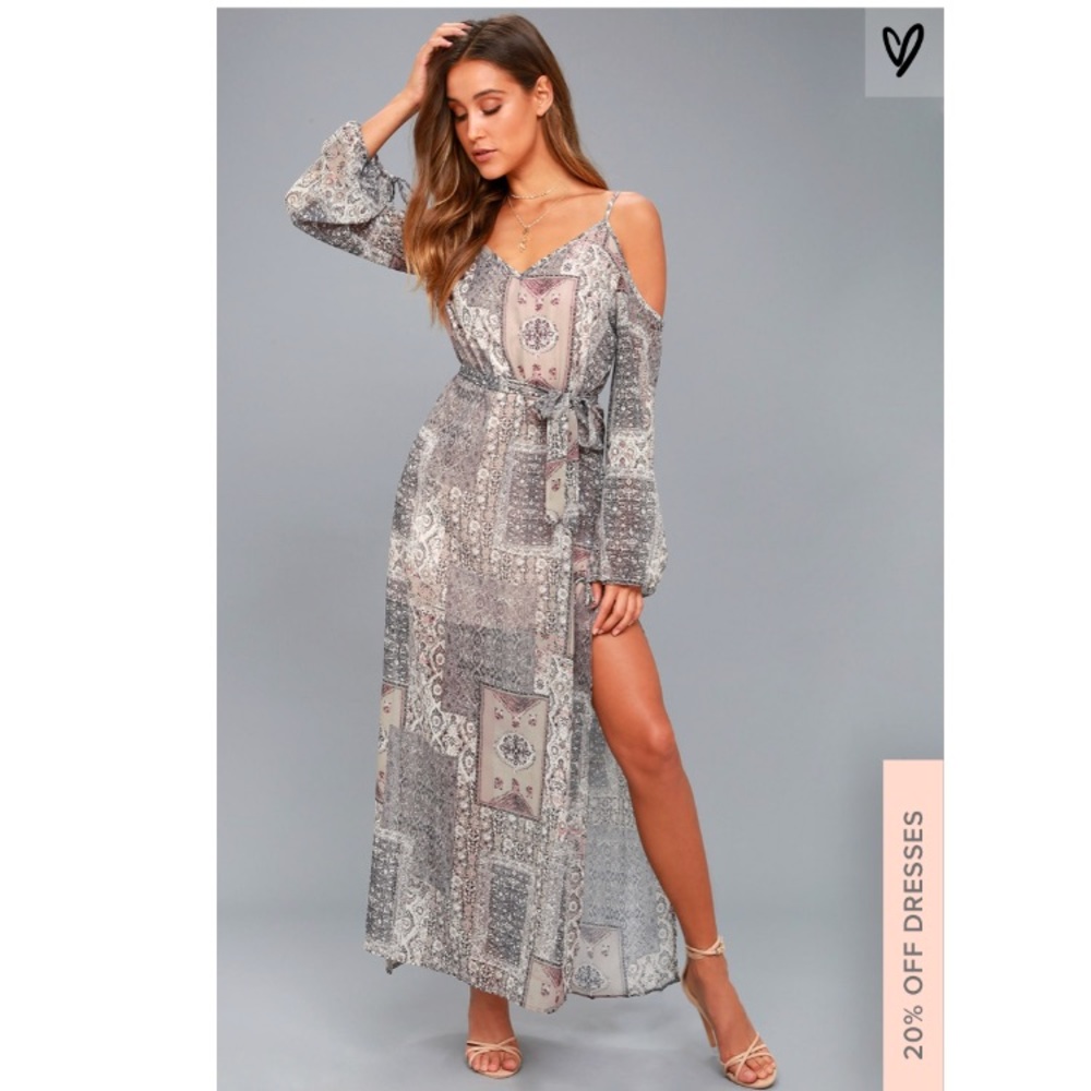 Lulus maxi dress